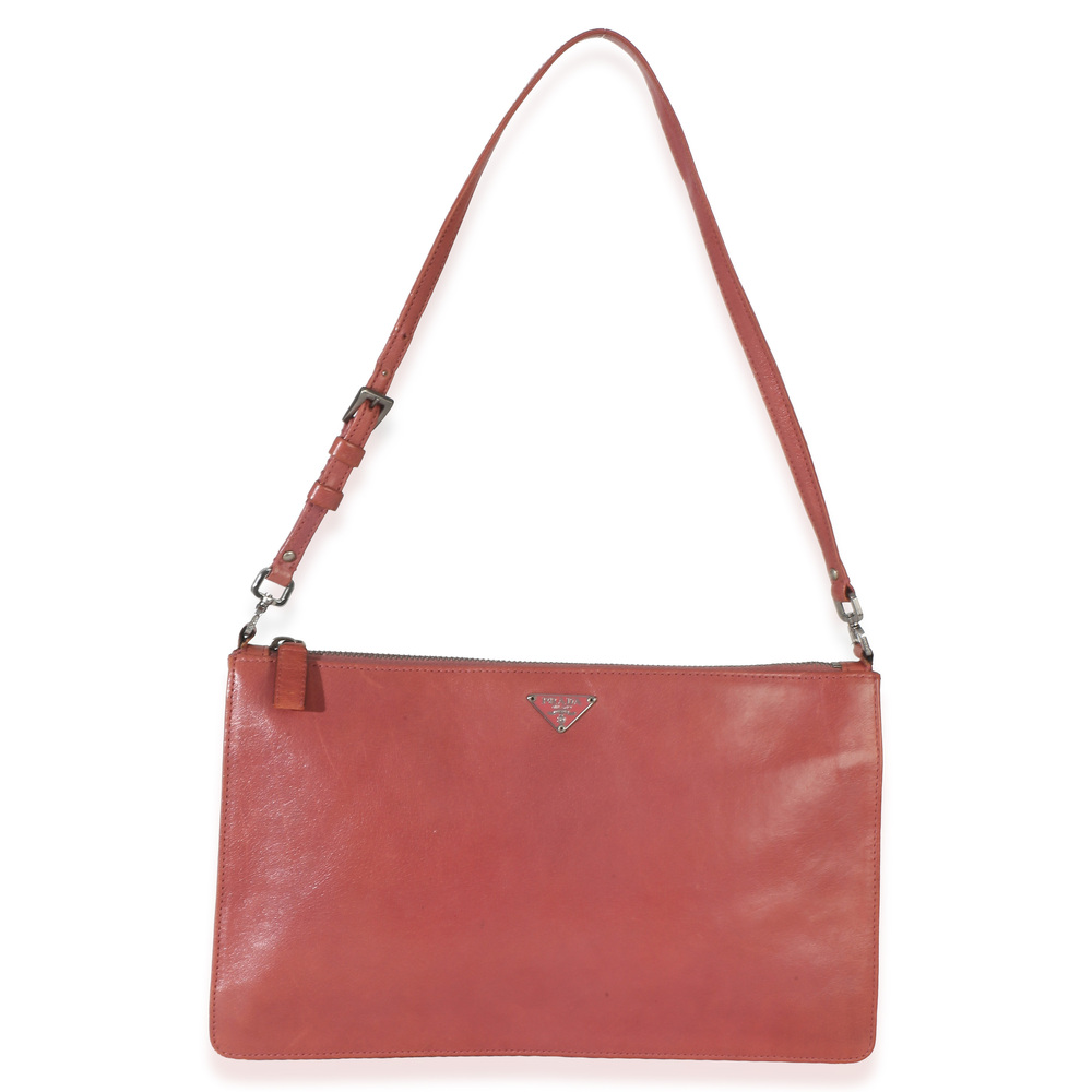 Prada Vintage Pink Bufalino Chic Pochette